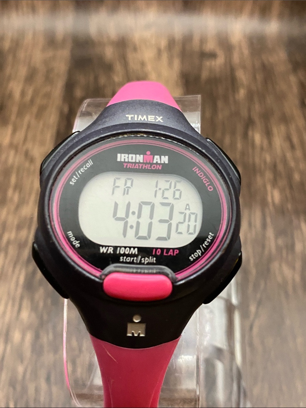 Timex Ironman Triathalon 10 Lap Ladies missing excess band holder